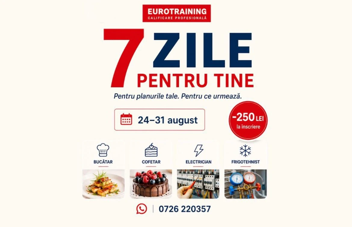 „7 zile pentru tine” – cum să investești în viitorul tău „7 zile pentru tine” – cum să investești în viitorul tău